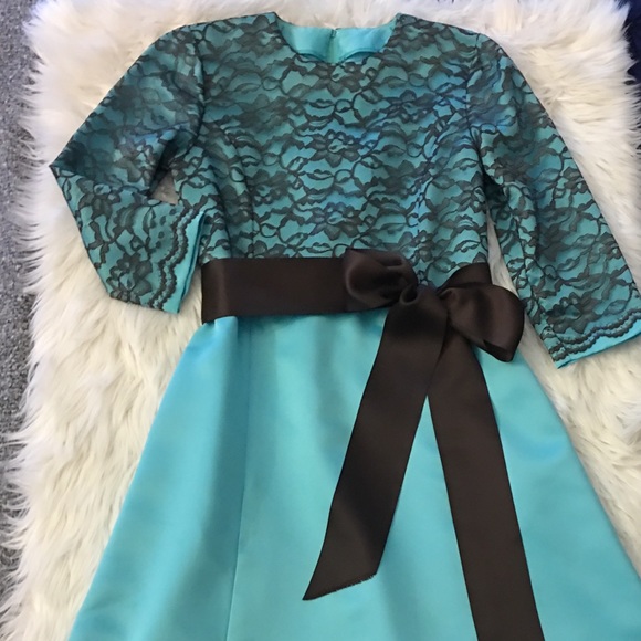 Custom | midi | dress | lace & bow - Picture 2 of 16